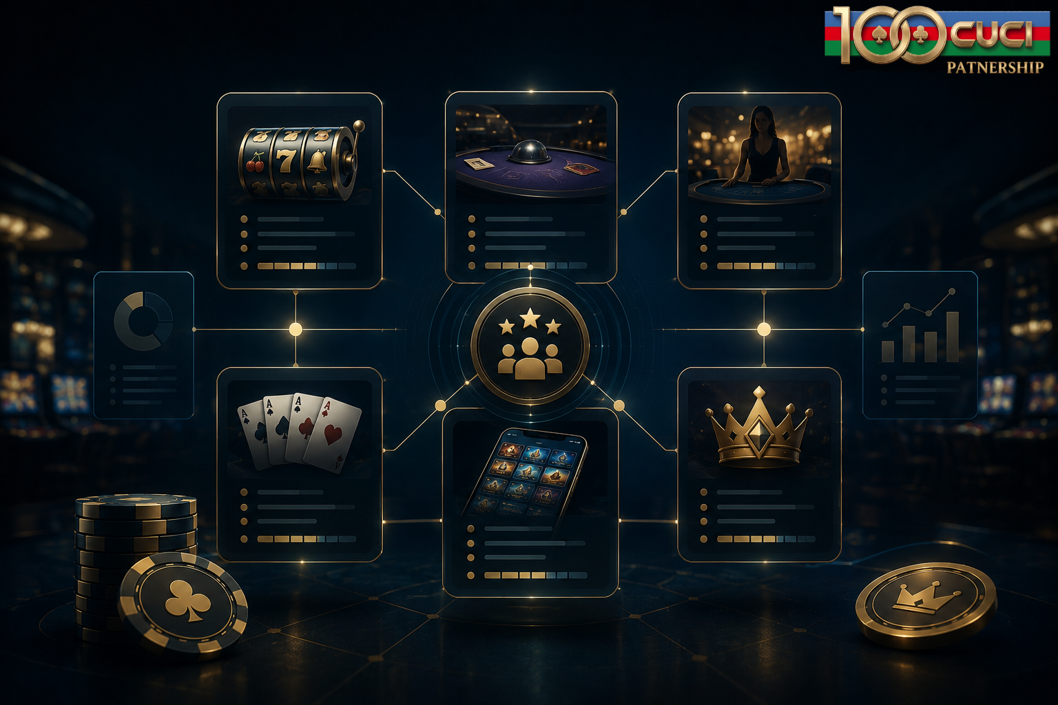 100CUCI casino games category overview for Malaysia users comparing slot games live casino table games and VIP rewards